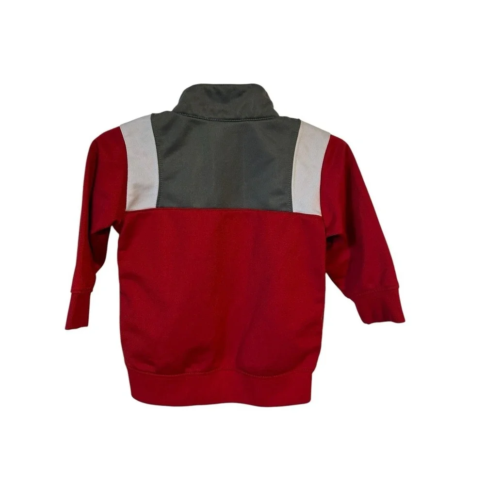 Nike‎ Toddlers Zip Up Jacket Size 12 Months - Red/White/Grey